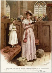 Mary Anne Evans (alias George Eliot), im Alter von fünf Jahren, fühlt mit mehr Intensität ihren Ausbruch in ?